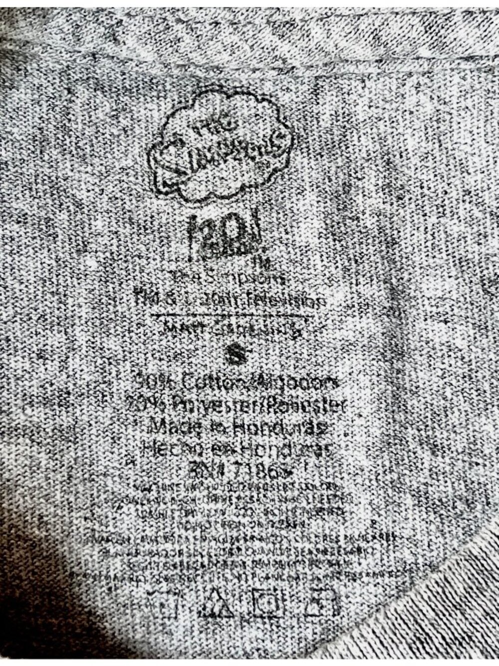 Graphic T-Shirts: Krusty Burger & Pink Floyd Wish You Were Here Size S Lot of 2 - Picture 3 of 11